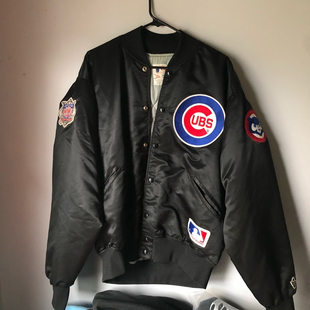 Vintage Chicago Cubs Bombr Jacket 70-80s Union Made